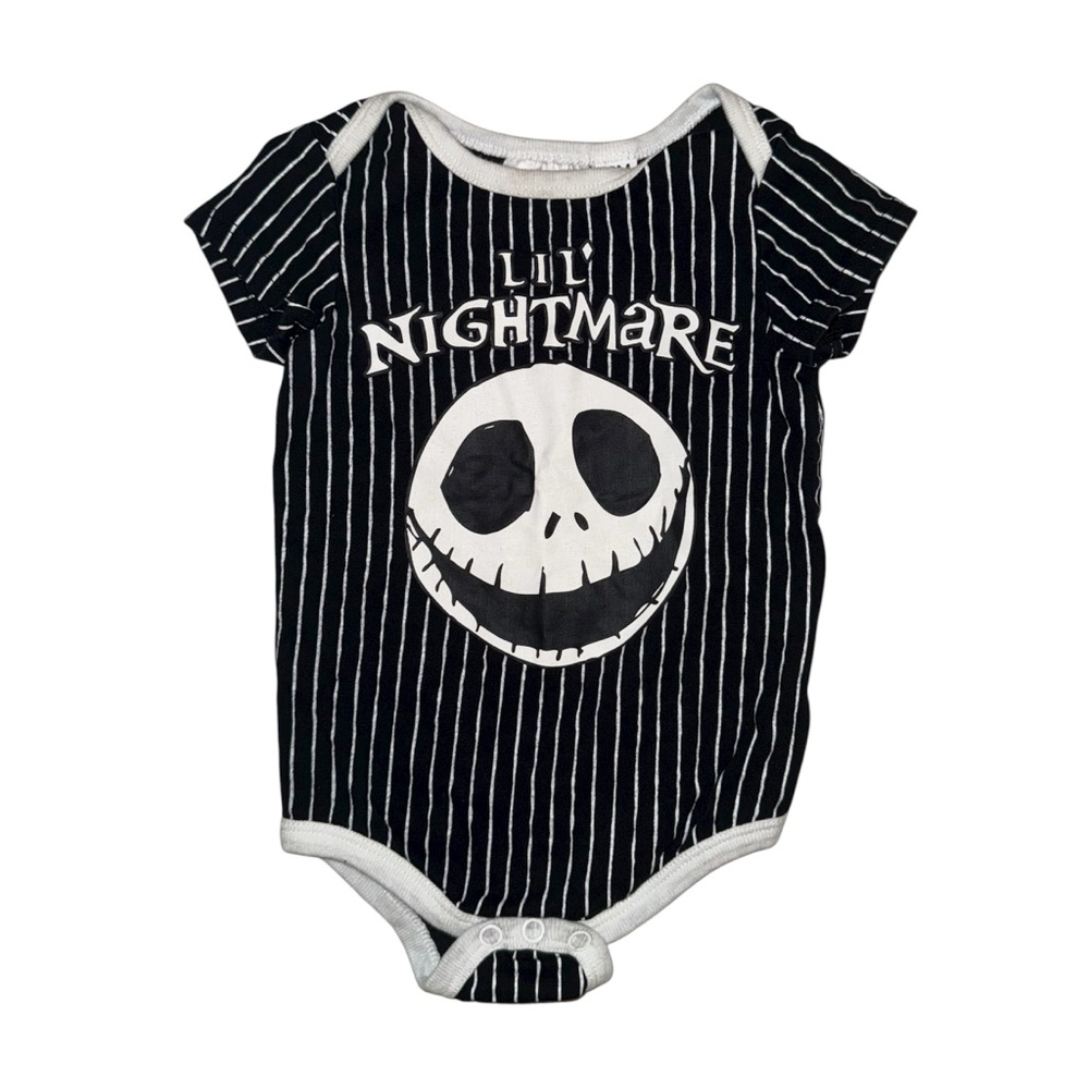 Nightmare Before Christmas Jack Skellington onesie